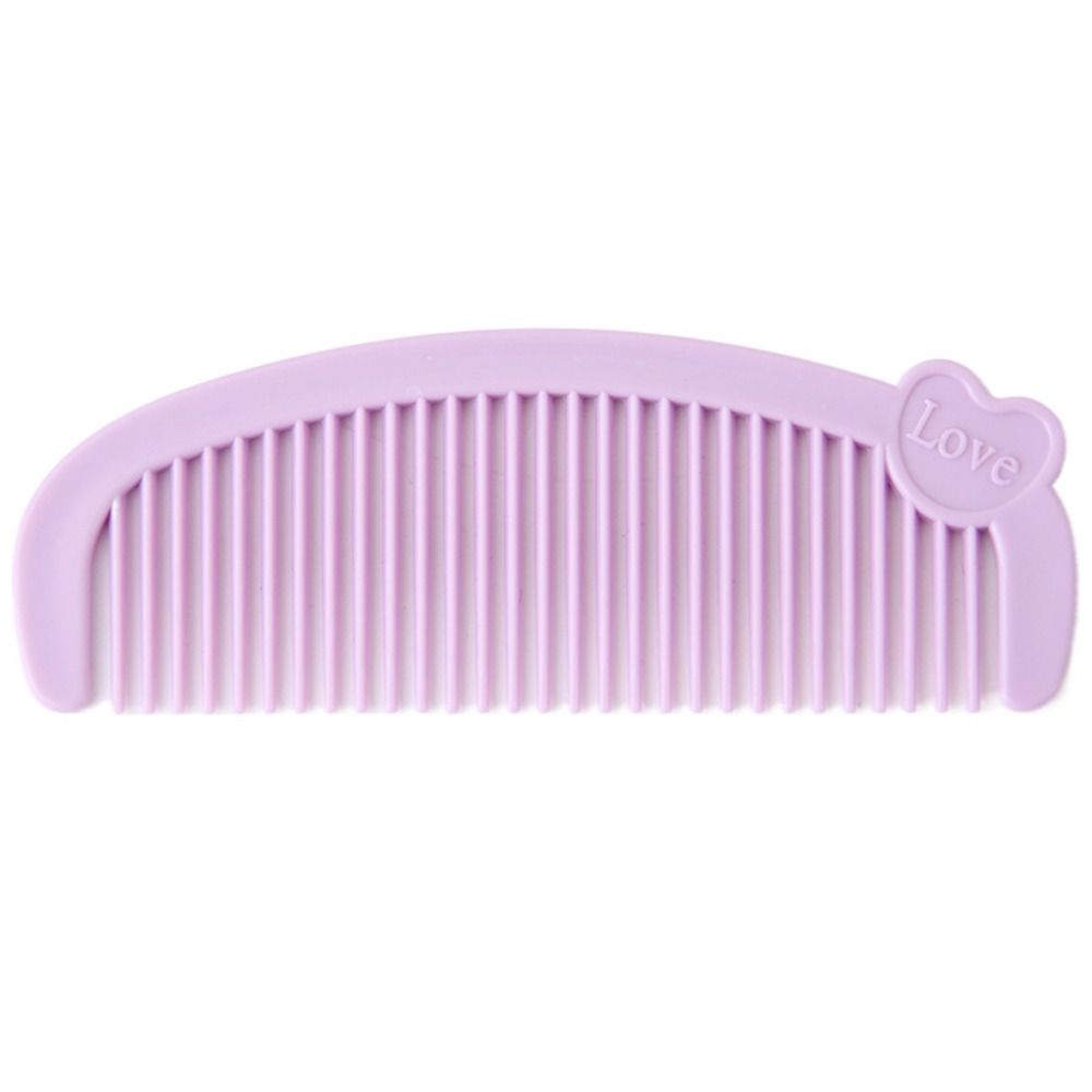 Portable Cute Hair Comb Love Kids Hair Brush Child Daily Care Mini Comb  Travel