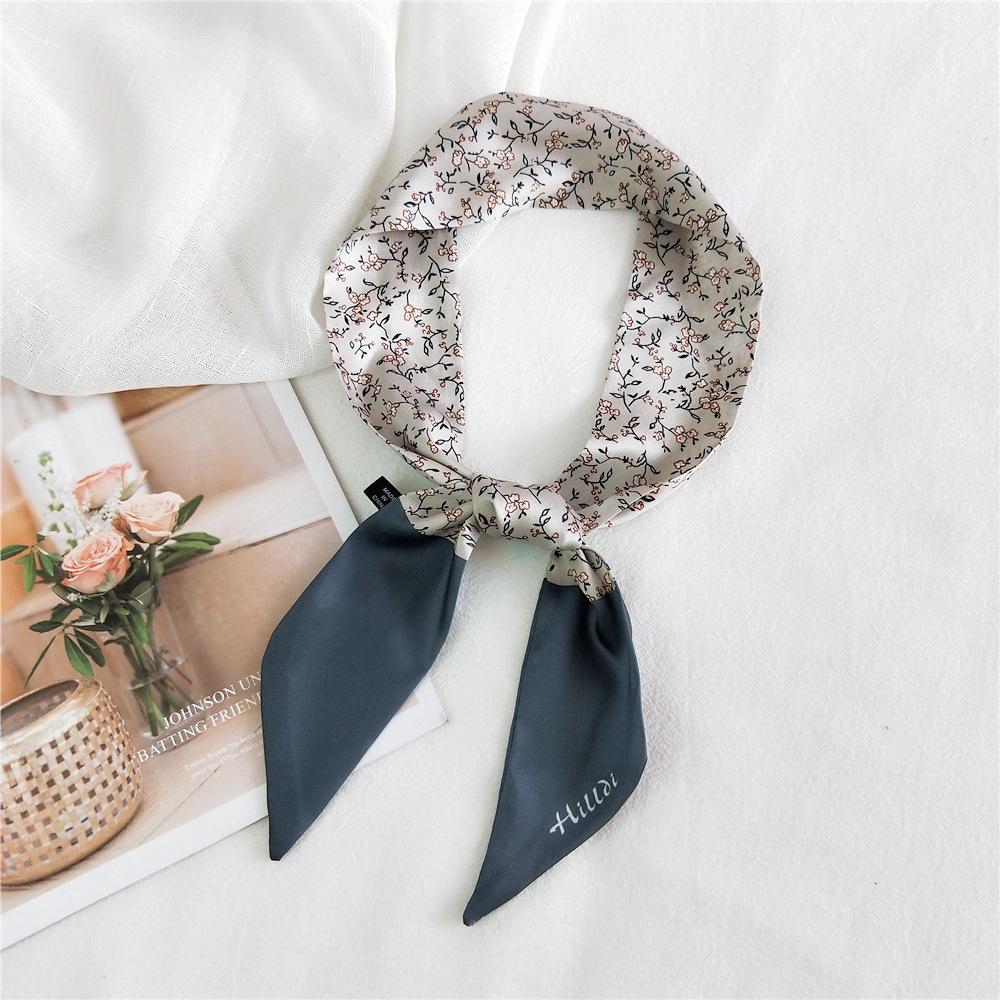 New Scarves Silk Scarves Women'S Spring And Autumn Season Long Decorative Professional Scarves Summer Thin Styles Paired With Shirts Stylish