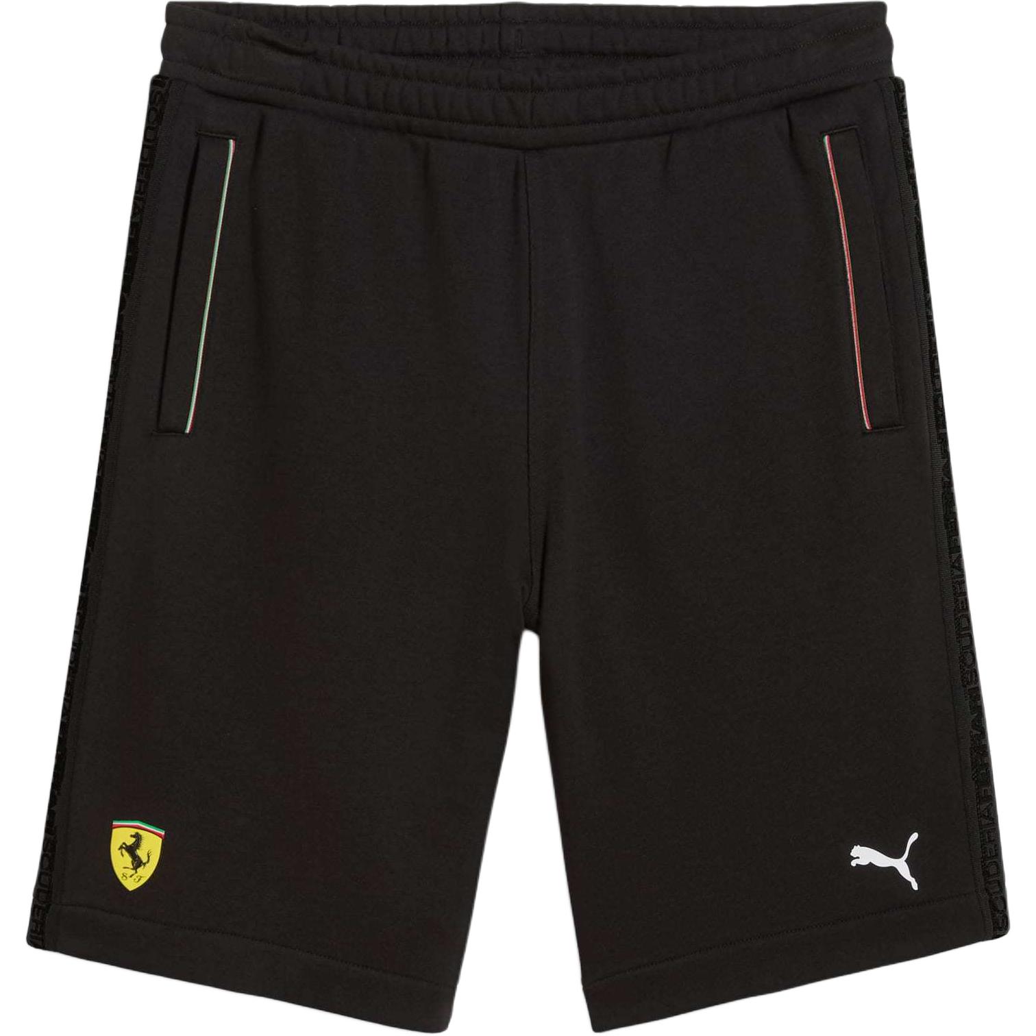 

Puma Эластичный пояс Прямые штанины Повседневные шорты Мужские шорты Черный 630184-01 S