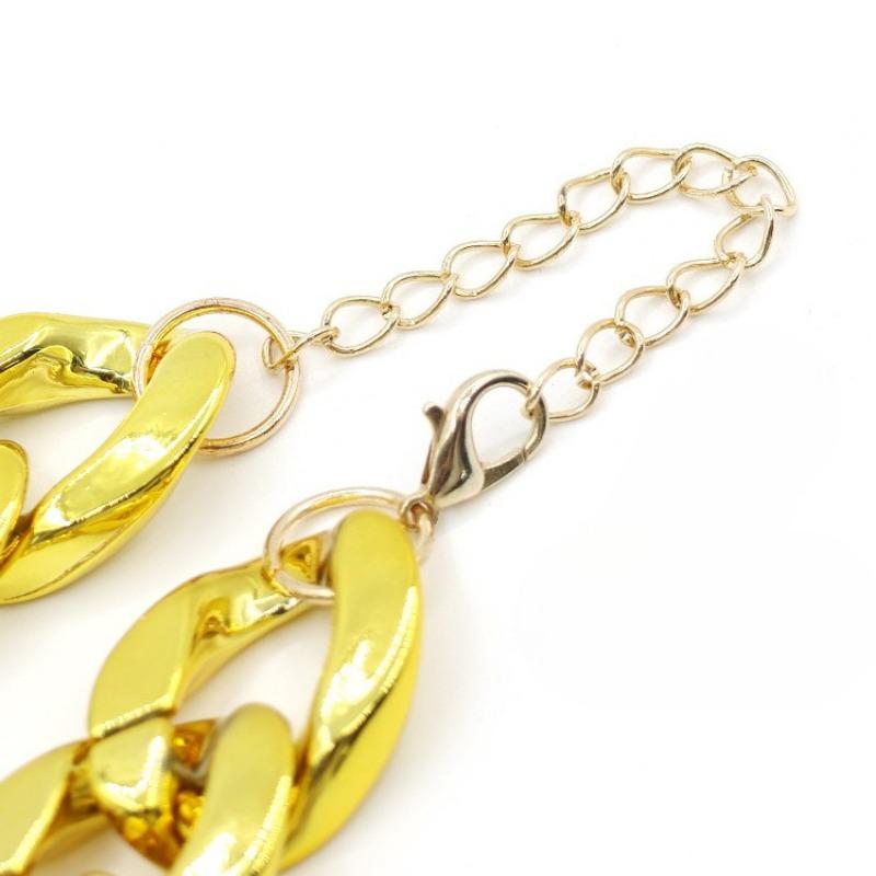 Accessories: Bulldog Bully Gold Chain, Small and Medium-sized Dog Collar, Pet Necklace, and Other Accessories