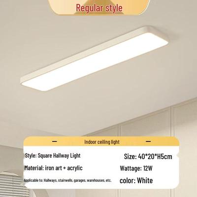 Nufeng Platz 3-Farben Dimmbares LED Balkon Ganglicht