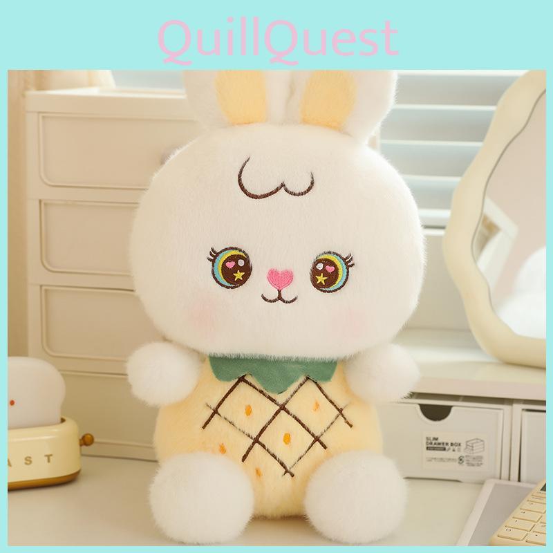 Cute Rabbit Fruit Plush Toy Strawberry Watermelon Pineapple Kid Holiday Gift
