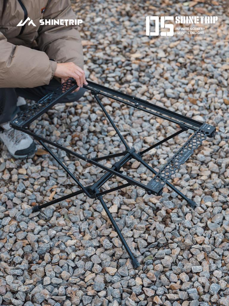 Shinetrip Aluminum Folding Table for Outdoor Camping
