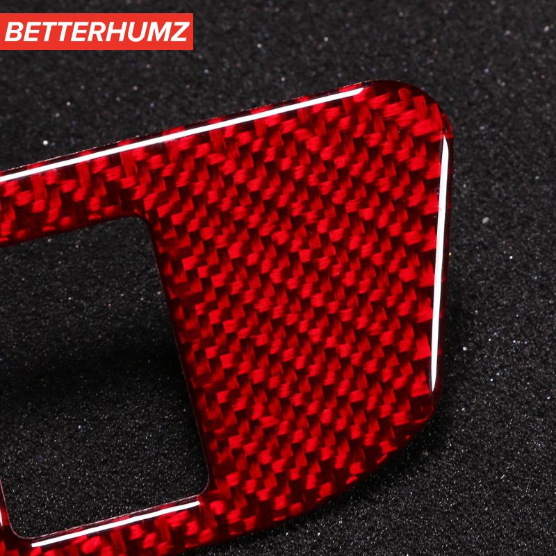 For Subaru BRZ/Toyota GR86 2013-2020 Carbon Fiber Rear Trunk Switch Button Panel Trim Stickers Car Interior Tuning Accessories