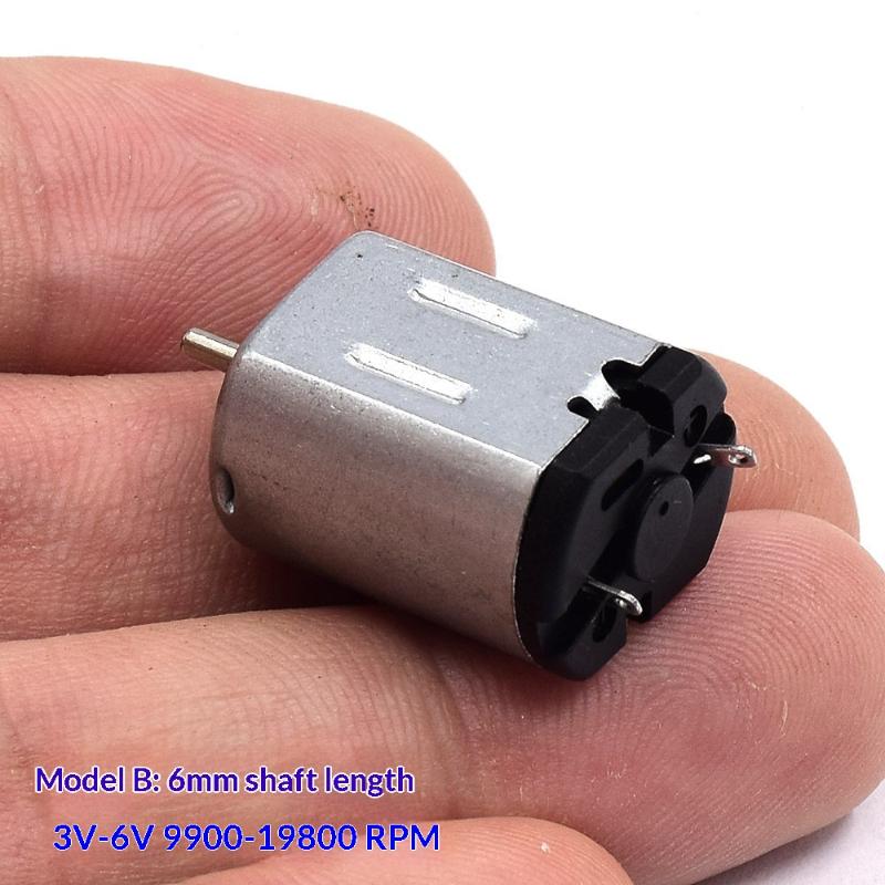 1/5Pcs Dc 3V 3.7V 5V 6V 12V High Speed Micro Electric Motor Ff-030 Mini Mute 030 Motor Diy Hobby Toy Lock Car Av Device