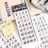 365 Dni Etykiety z Datą Naklejki dla Zwierząt - Wodoodporne Naklejki Wycinane do Planera Dziennika Scrapbookingu Dekoracja Ręcznego Konta DIY