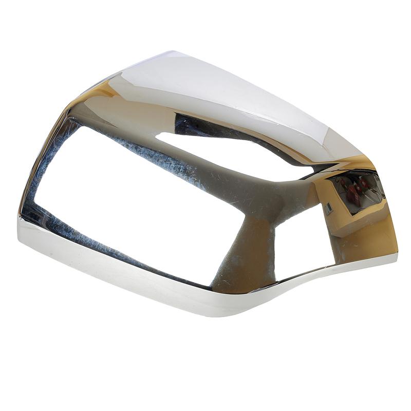 1 Pair Side Rear View Mirror Cover Cap Trim Chrome Style ABS Plastic Fit for Chevy Suburban Tahoe