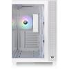 Boîtier pc - thermaltake - view 380 tg argb snow - moyen tour - atx - verre trempé - blanc