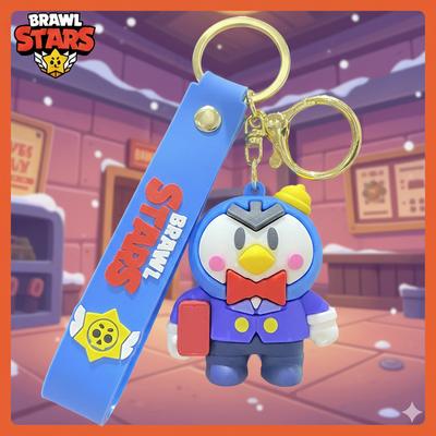 Brawl Stars Keychain Mr. P. Brawl Stars On Keys, On Bag Figurine Mr. P 6 Cm