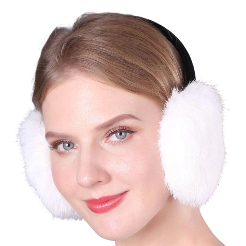 Comfortable Winter Ear Muffs Soft Fleece Thermally Ear Warmers Fashion Ear Protectors For Outdoor Sports Skiing Running