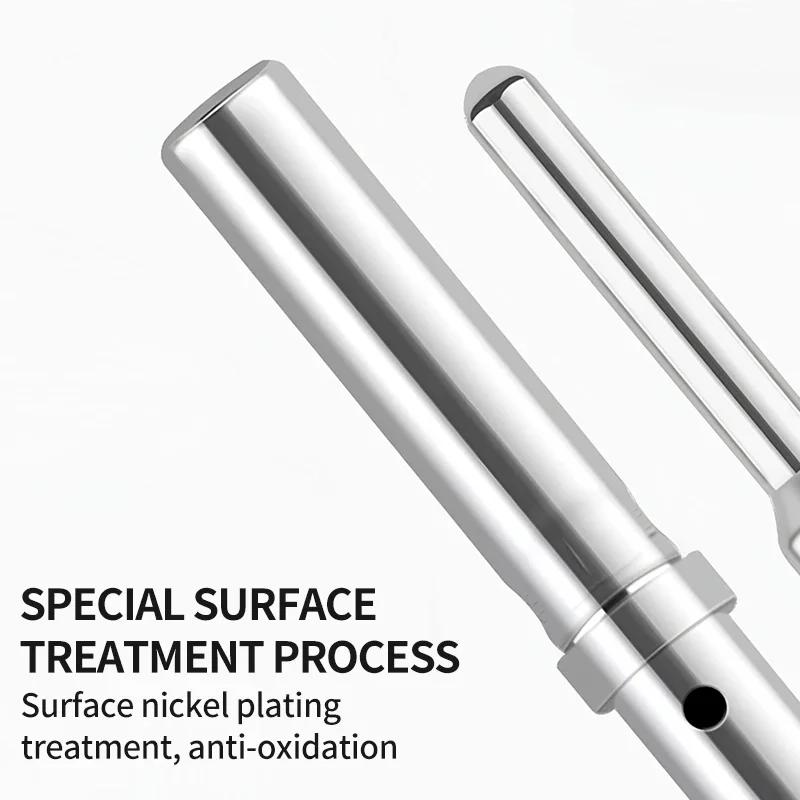 50Pcs DT 1.5mm Series Pin Contact 0462-201-16141 0460-202-16141 Stainless Steel 16AWG Deutsch Crimp Solid Female male Terminal