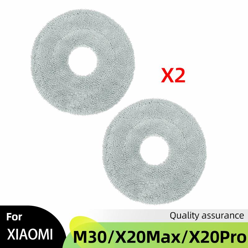 Fit For Xiaomi Mijia M30 D102 / Xiaomi X20 Max D109GL / Xiaomi X20 Pro D102GL Parts Main Side Brush Filter Mop Cloth Dust Bag