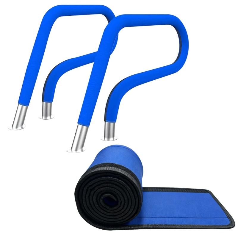 Swimming Pool Hand Hold Cover highlighting Adjustable Fastening System For tight And Easy Installation 48 foot Size