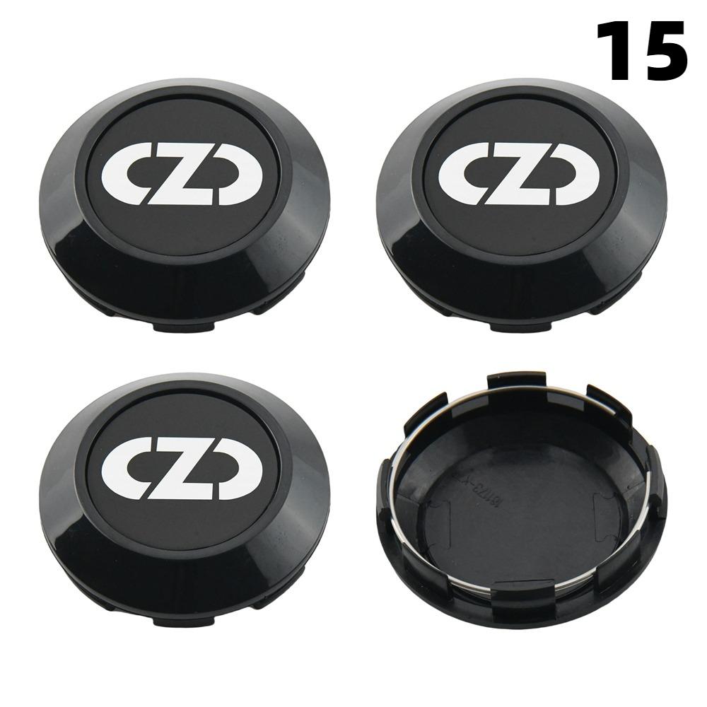 1 Juego/4 Piezas Diámetro Exterior 76MM / Diámetro Interior 72MM Tapa Para Llantas Tapacubos Centrales con Logo OZ Tapa de Rueda de Coche Deportivo Tapacubos