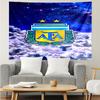 Argentina Football Club Printed Printed Tapestry, for Bedroom,Livingroom, Dormitory, Large Wall Decor, Fabric Decor Fan Birthday Gifts