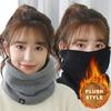 Fleece Neck Gaiter Windproof Warm Face Scarf For Men Women Winter Balaclava Tube Scarf Cold Weather Outdoor Ski Mask Hood
