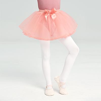 

Girls Ballet Tutu Skirts Pink Kids Fluffy 4 Layers Soft Yarn Tulle Skirts White Elastic Ballet Leotard Skirts L/150 помаранчевий