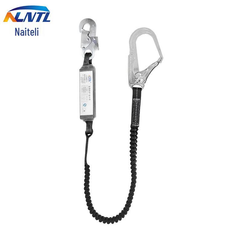 High-Altitude Fall Protection Safety Rope with Alloy Steel Buffer for Electricians
