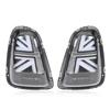 VLAND for JCW Union Jack Full LED Tail Lights Clear Lens Replacement for Cooper R56 R57 2007?2013