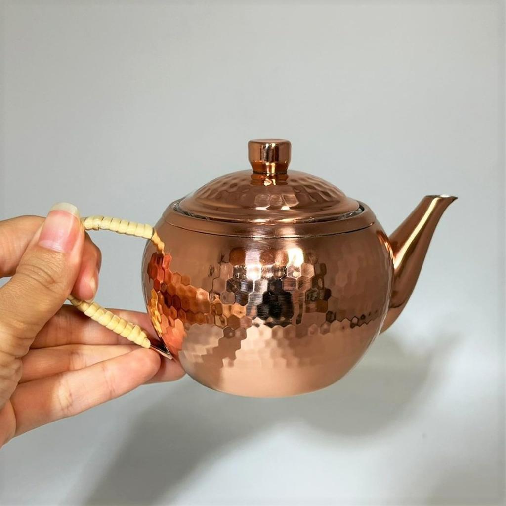 Nihon Tosai Shokuraku Kobo Back Teapot (with strainer)