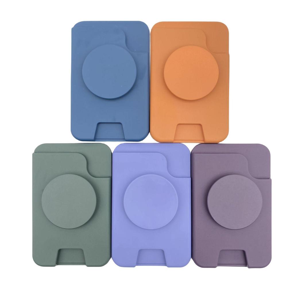Magsafe Magnetic Card Holder & Stand: Multi-functional, Strong Magnet, Convenient Airbag Design