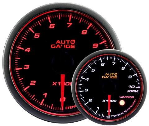 

458RPM60 Автомобильный датчик, Японский мотор, 2,4 дюйма (60 мм), Тахометр, 2-цветная подсветка, кольцо «ангельский глаз», серия 458