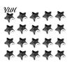Metal Surface Magnets 5/10/15/20Pcs Mini Star Refrigerator Magnet, 3D Five-Pointed Fridge Magnet Decorative Memo Note Holder for Kitchen Office