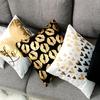 Love Black And White Bronzing Cushion Decorative Pillows Gold Foil Geometric Pillowcase Home Decor Sofa Throw Pillow 17*17inch