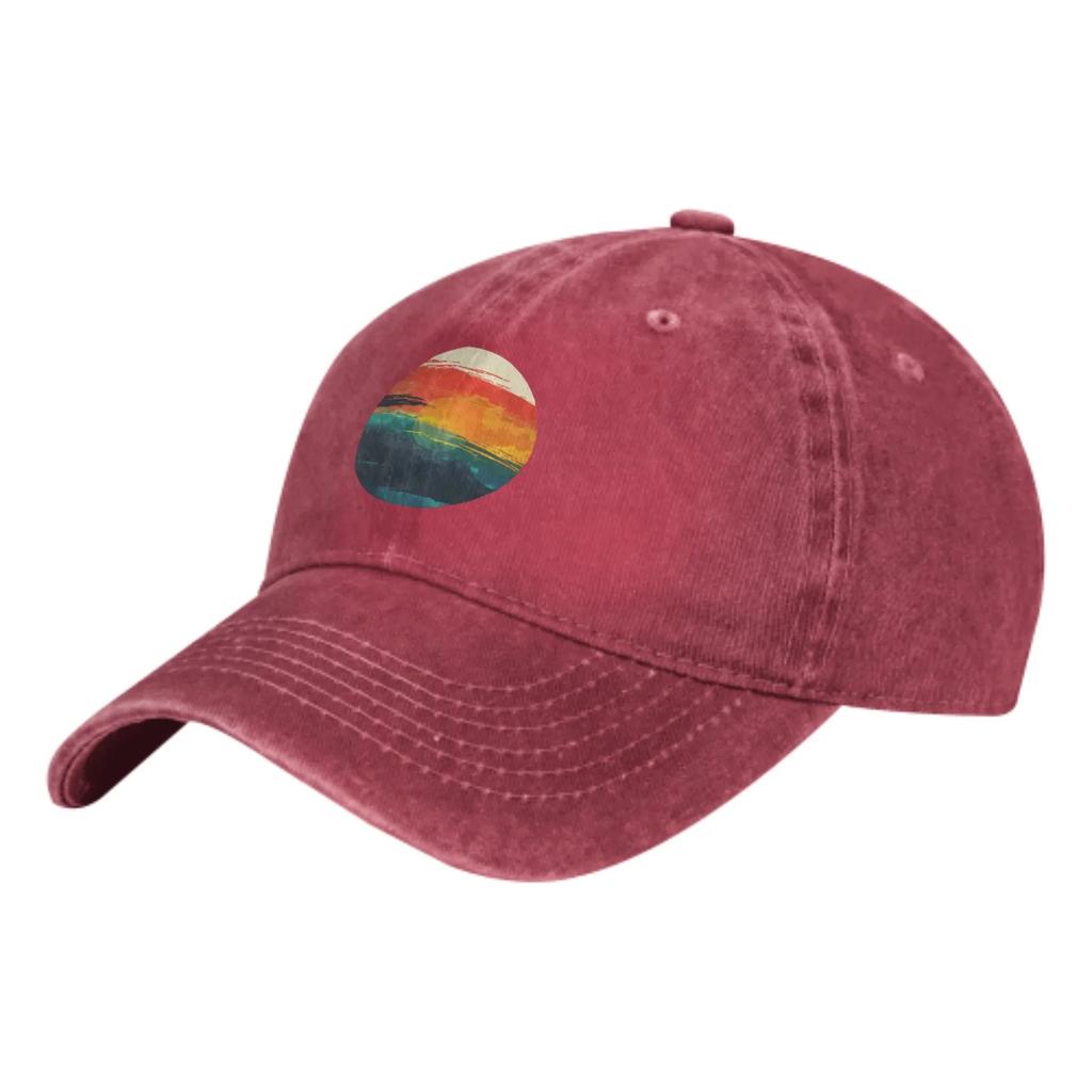 Sky Ocean Sun Summer Classic Fashion Men Trucker Hat Cotton Breathable Women Cowboy Cap Outdoor Leisure Basketball Caps
