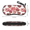 Harajuku Romantic pink hearts gift Glasses Case Anti-Fall Accessories  Glasses Storage Box Anti-Pressure Sunglasses Box