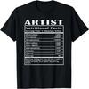 Artist Nutritional Facts T-Shirt