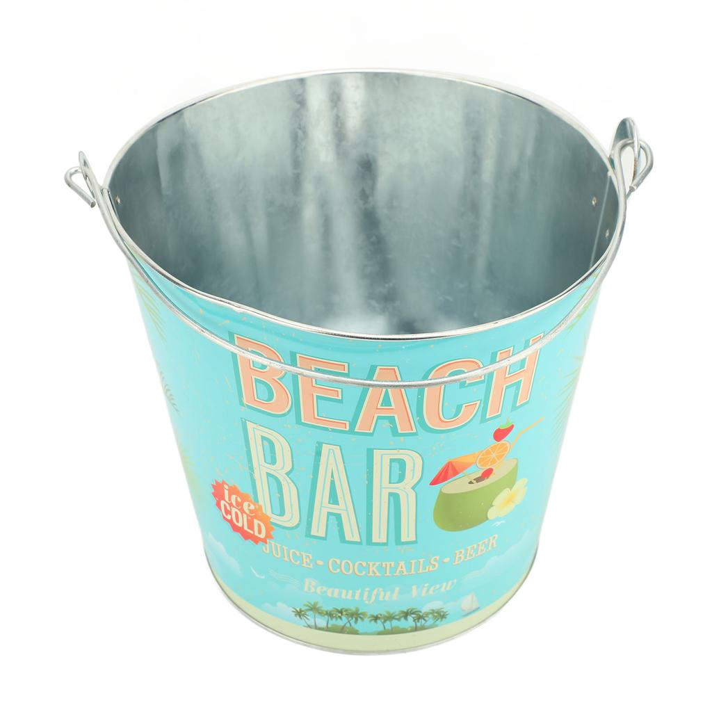 Handheld Ice Bucket Thickened Portable Insulated Beverage Tub Cooler for Party Gathering Outdoor BBQ