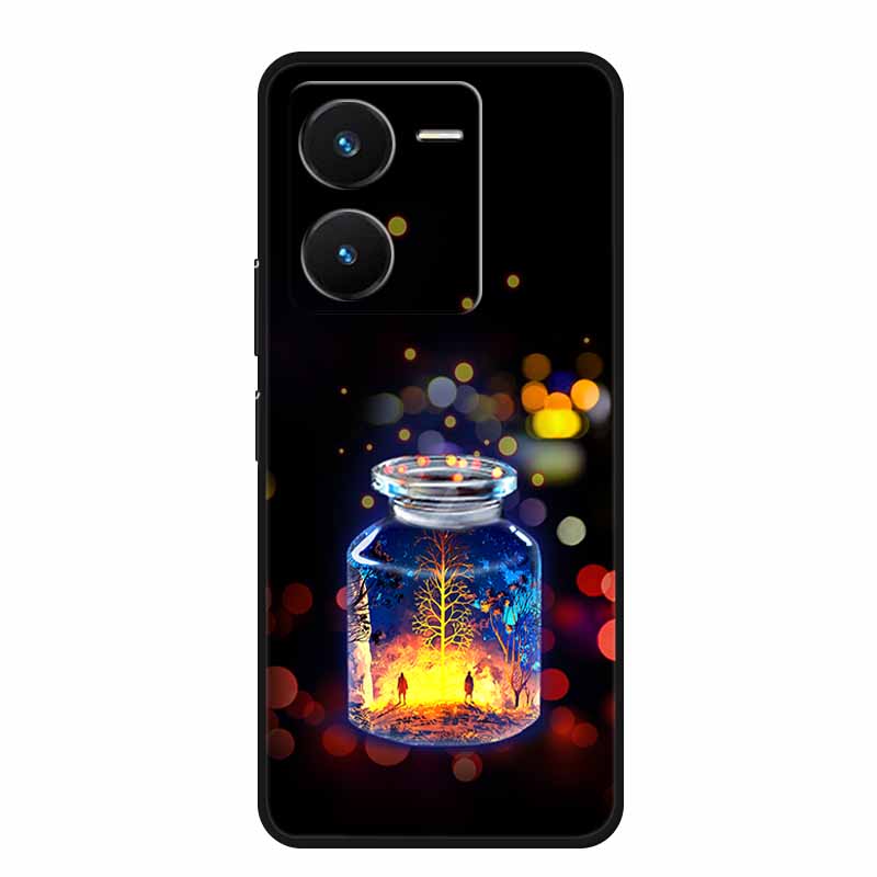 For Vivo IQOO Z8X Case Original Soft TPU Silicon Phone Back Cases for Vivo IQOO Z8 V2314A V2312A IQOOZ8x Protector Fashion Shell