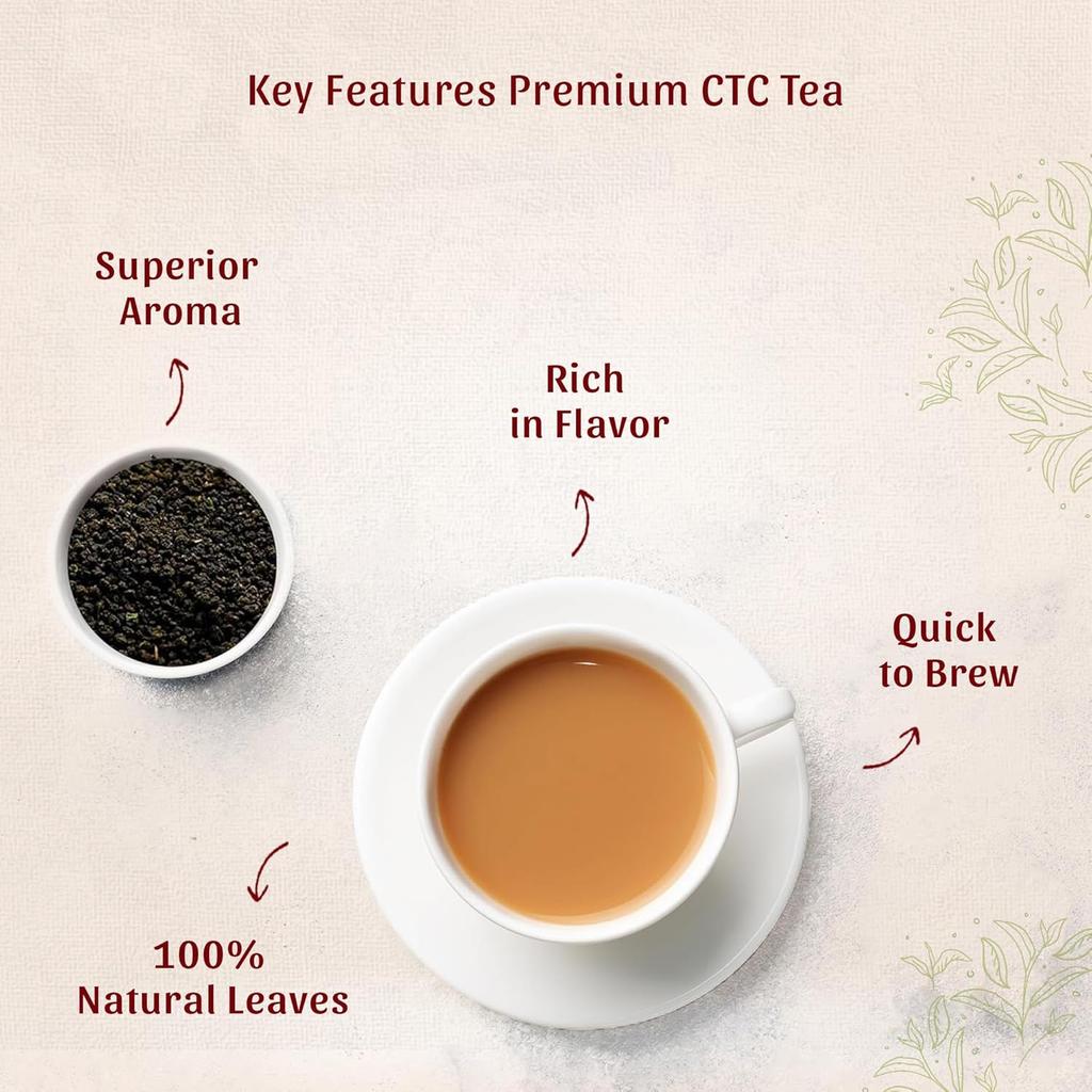 Премиальный черный чай Ассам (1 кг), Applause Premium Assam CTC Tea, Golden Tips
