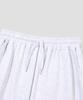 AGOD Side Tuck Sweat Bermuda Pants [White Melange]
