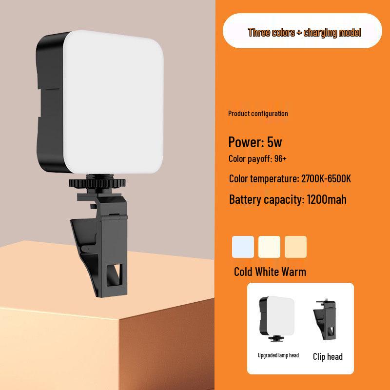 RGB Pocket Light - Full-Color LED Fill Light for Mobile Photography & Outdoor Shooting