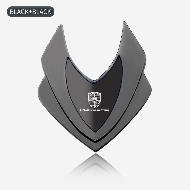 3D Metal Car Styling Sticker Emblem Badge Decals Automobiles For Porsche Cayenne Panamera Macan Boxster Cayman 718 911 Stickers xhrg00