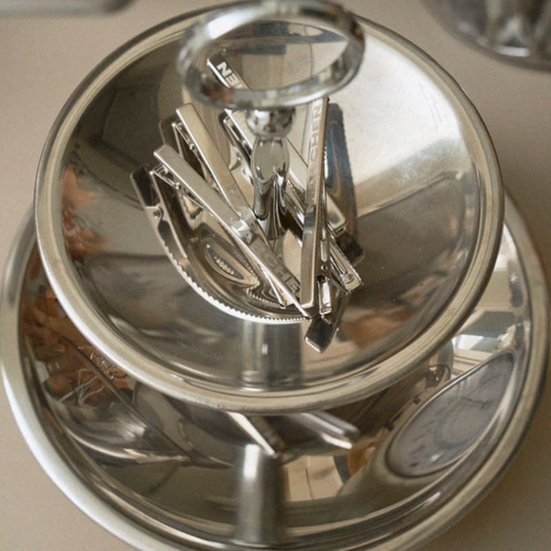 Marchen [2pcs] Twin Logo Clip Hair Pin