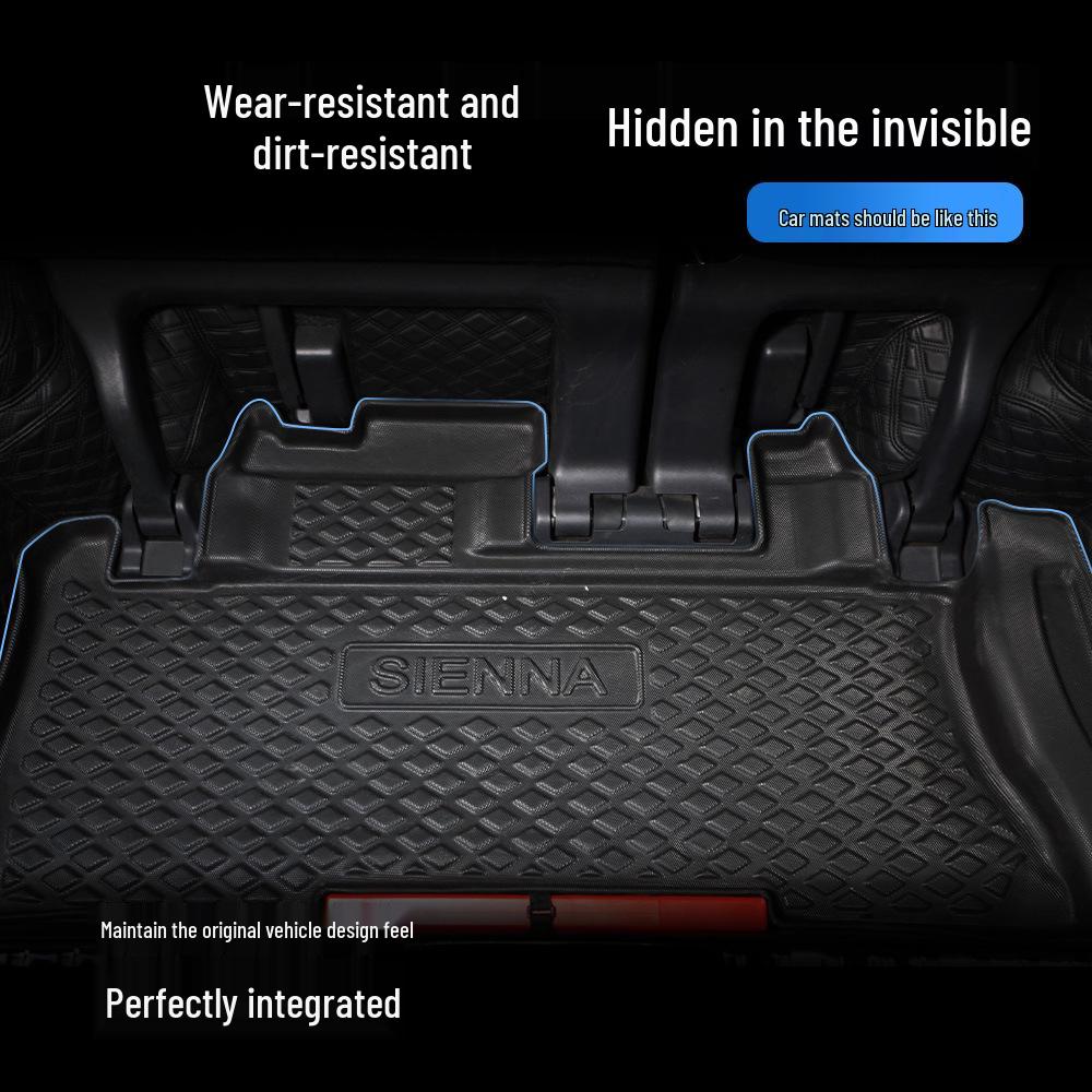 Sienna Granvia Trunk Mat: Waterproof, Wear-Resistant, Dirt-Resistant, Odorless TPE Material.
