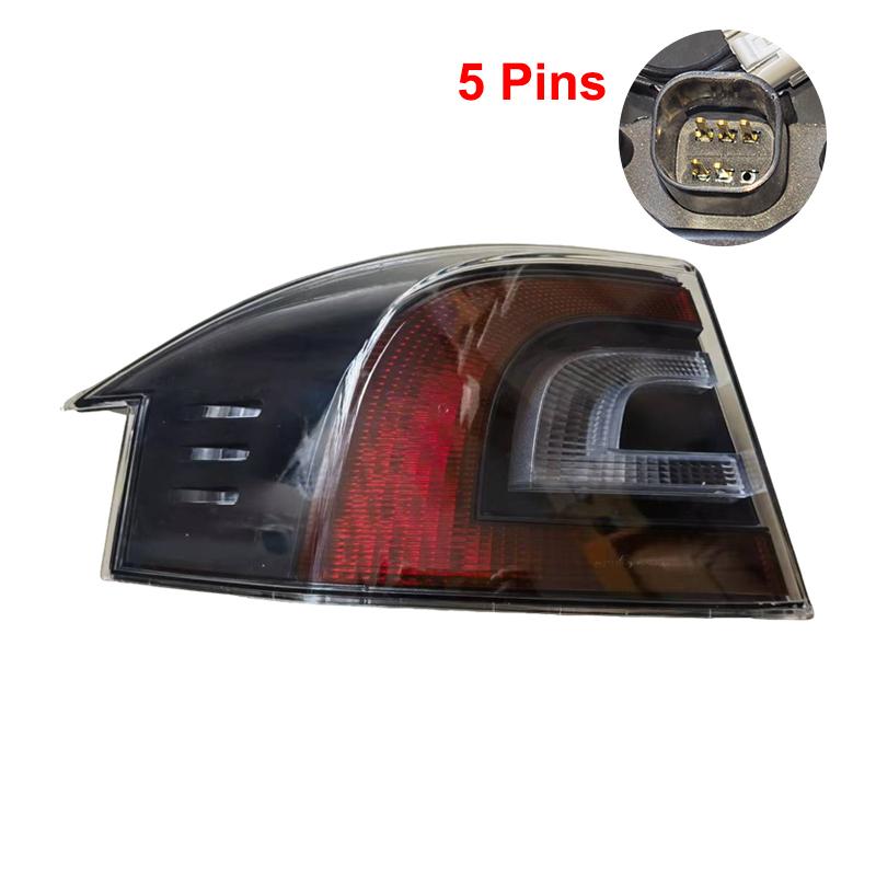 ZFX1 Tail Light Assembly for Tesla Model S 2012-2021 Rear Brake Reverse Fog Light Taillight Stop Light Fit Asia EU Version Auto Lamp