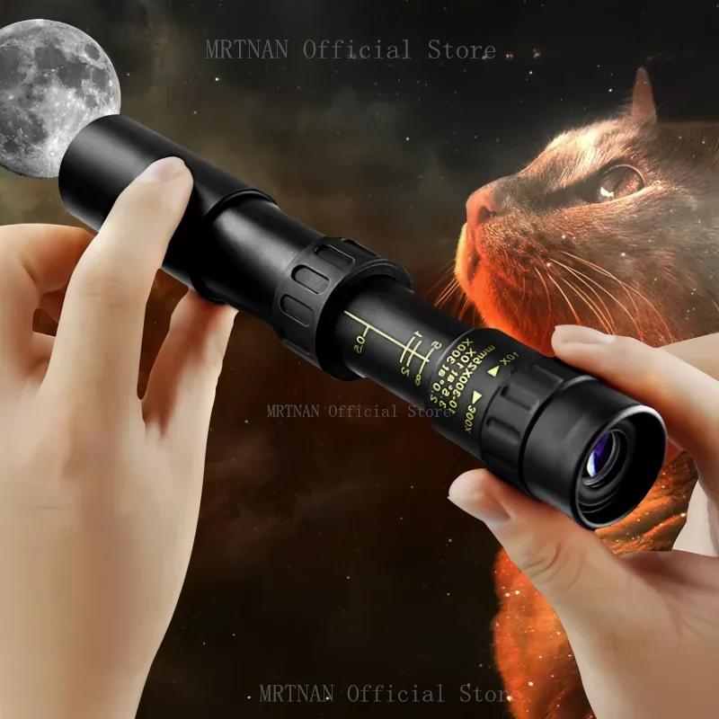 10-300x40 Dalekohled HD Přenosný Silný Dalekohled Dlouhý Dosah Profesionální Monokulár Nízké Noční Vidění Pro Lov
