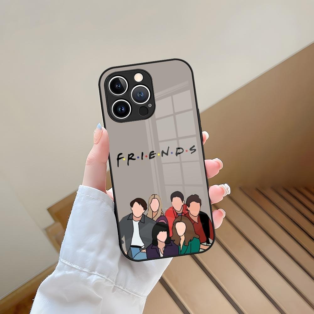 Friends TV Show Phone Case Tempered Glass For IPhone 13 17 15 16 14 12 11 Pro Max Plus Mini XR XS SE2020 Coque