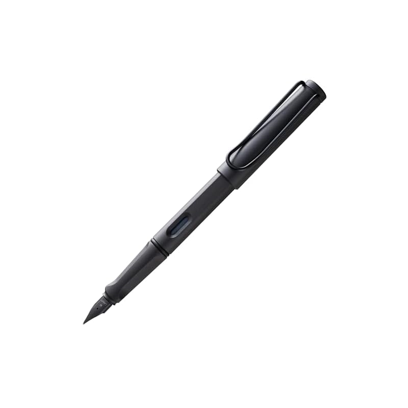 LAMY Safari Fountain Pen, Extra Fine Nib (EF), Black, L17-EF, Dual-Use (Converter Sold Separately), Genuine Imported Product