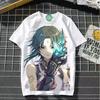 Genshin Impact cosplay juego manga Camiseta camiseta camiseta interior camiseta interior poliéster