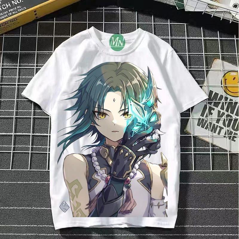 

Genshin impact cosplay game manga T-shirt shirt undershirt undershirt polyester 4XL