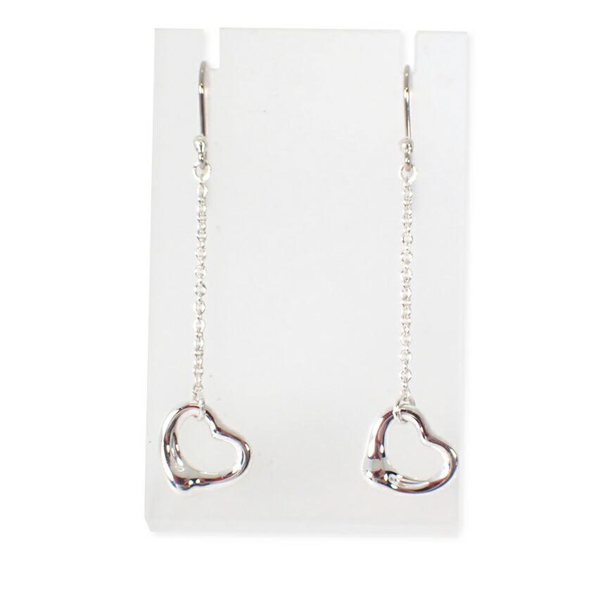 

TIFFANY/Tiffany 925 Open Heart Earrings/g528-68