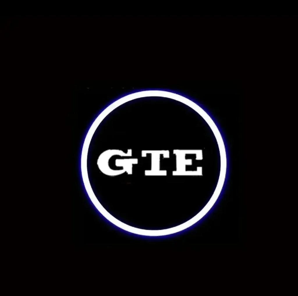 XJBRL1 LED Car Door Interior Light Bulbs Decoration Lamp Auto Accessories for VW GTE Logo Golf Tiguan Arteon BORA Passat Jetta Touareg