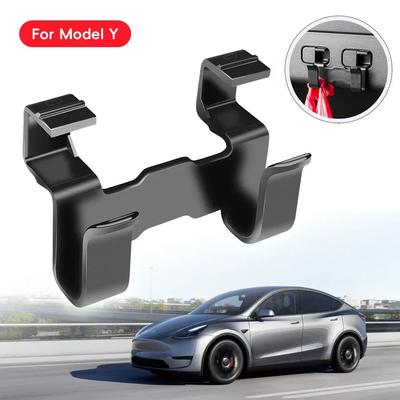 Para Tesla Model Y 3 Gancho Traseiro de Porta-Malas Suporte de Armazenamento Bolsa Garrafas de Água Gancho Cabide para Sacola de Compras de Porta-Malas Acessórios Interiores