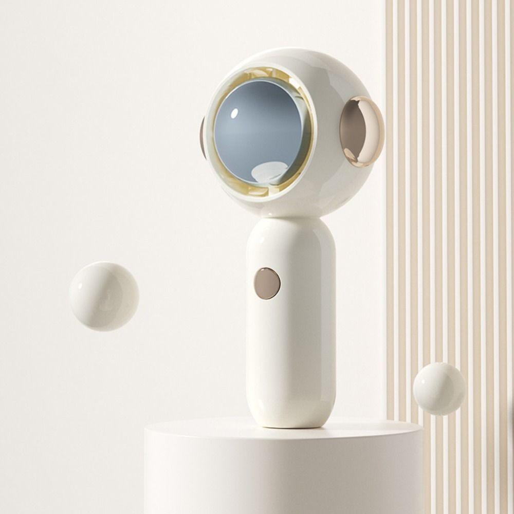 

Turbine Air Conditioning Fan Summer Hand Fan Student USB Fan Handheld Fan Small Fan Electric Fan бежевий