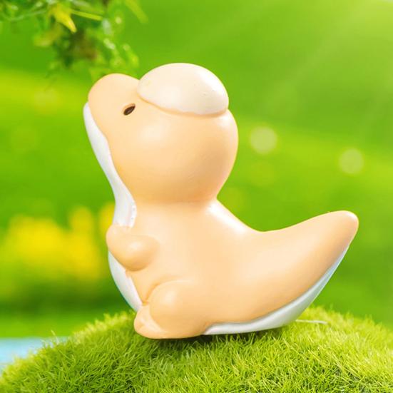 Micro Landscape Ornament Mini Dinosaur Resin Figurines Forest Theme Miniature Decor